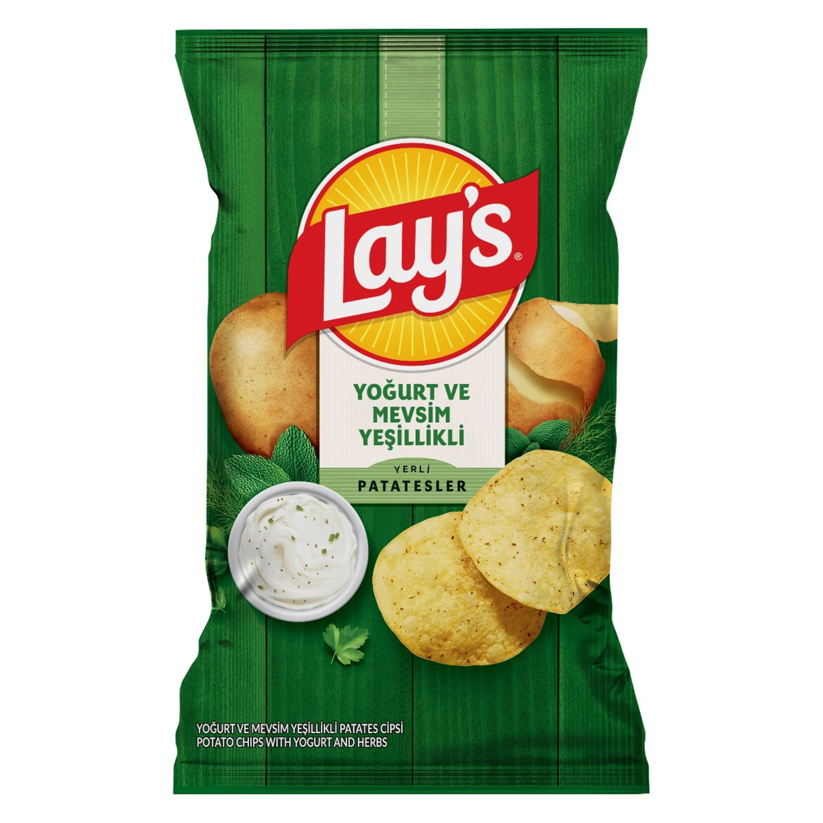 Lay's Yoğurt & Mevsim Yeşillikleri Süper Boy 125 g