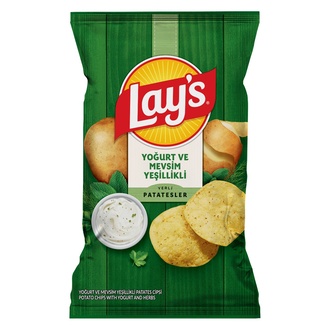 Lay’s Yoğurt & Mevsim Yeşillikleri Süper Boy 125 G