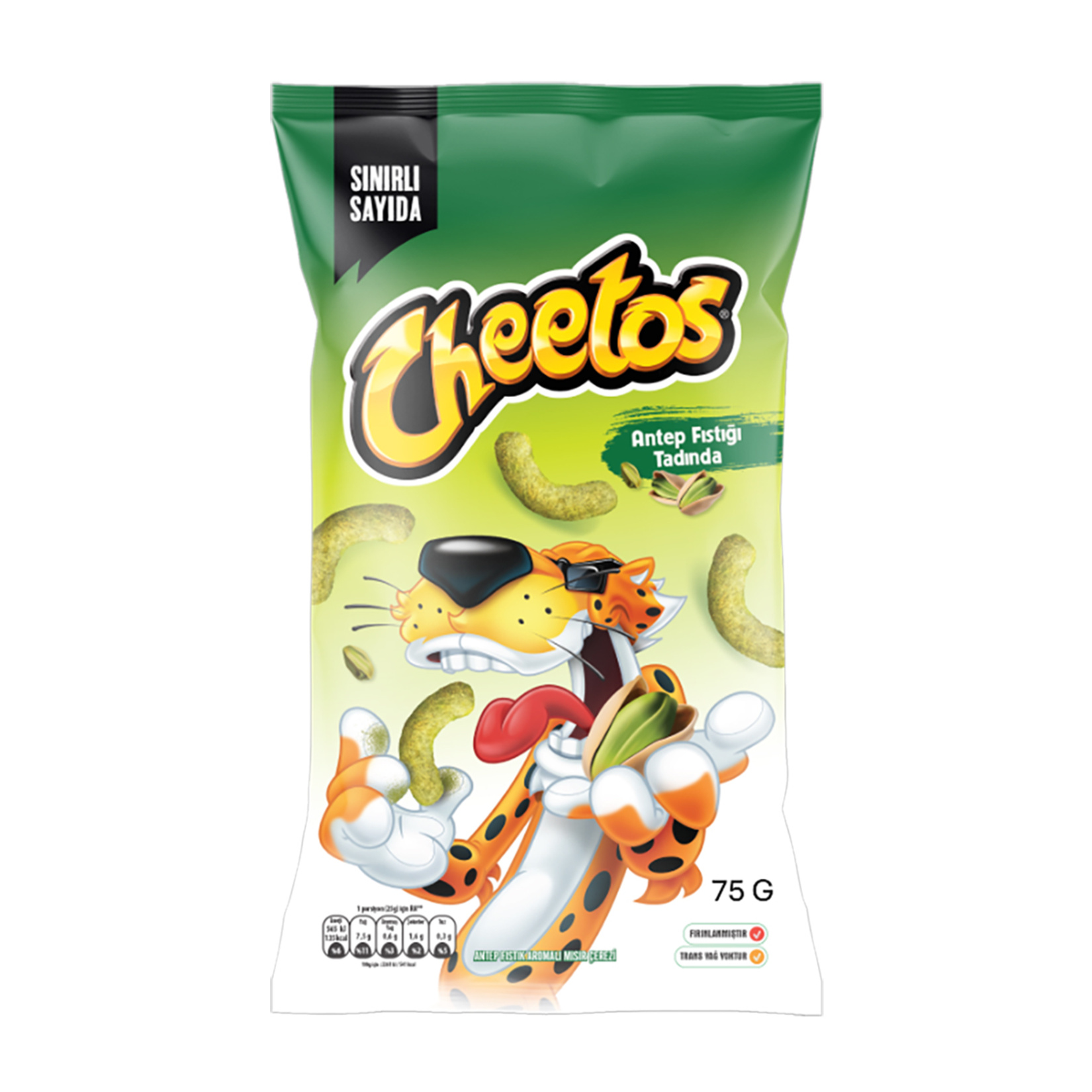 Cheetos Fırından Antep Fıstığı Aromalı Mısır Çerez 75 G