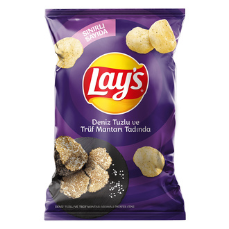 Lay's Deniz Tuzu & Trüf Mantarı Tadında Patates Cips 125 G