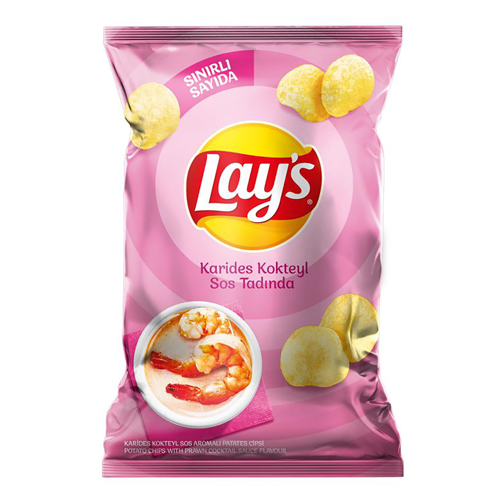 Lay's Karides Kokteyl Sos Tadında Patates Cipsi 125 G - Görsel 1