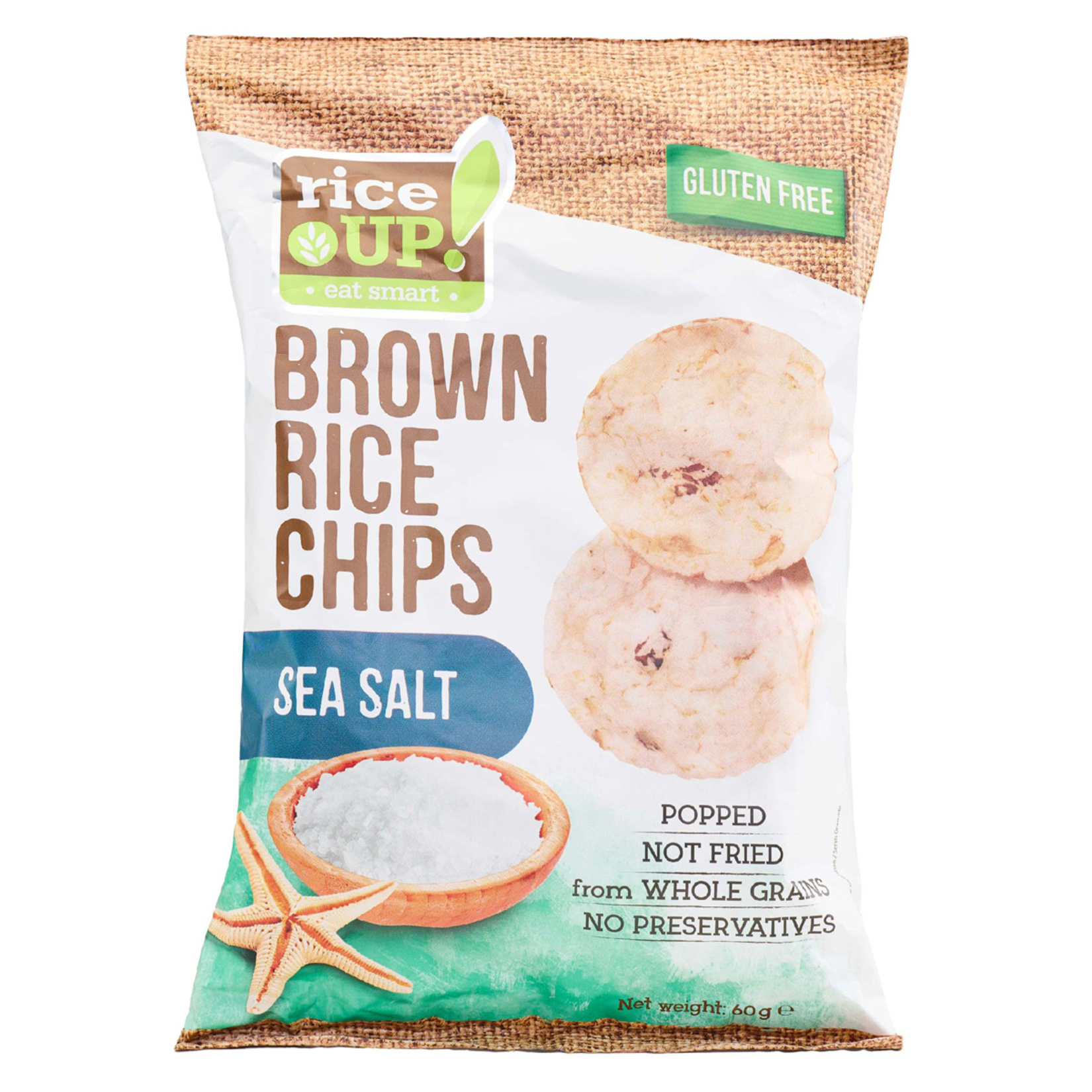 Rice Up Deniz Tuzlu Cips 60 G