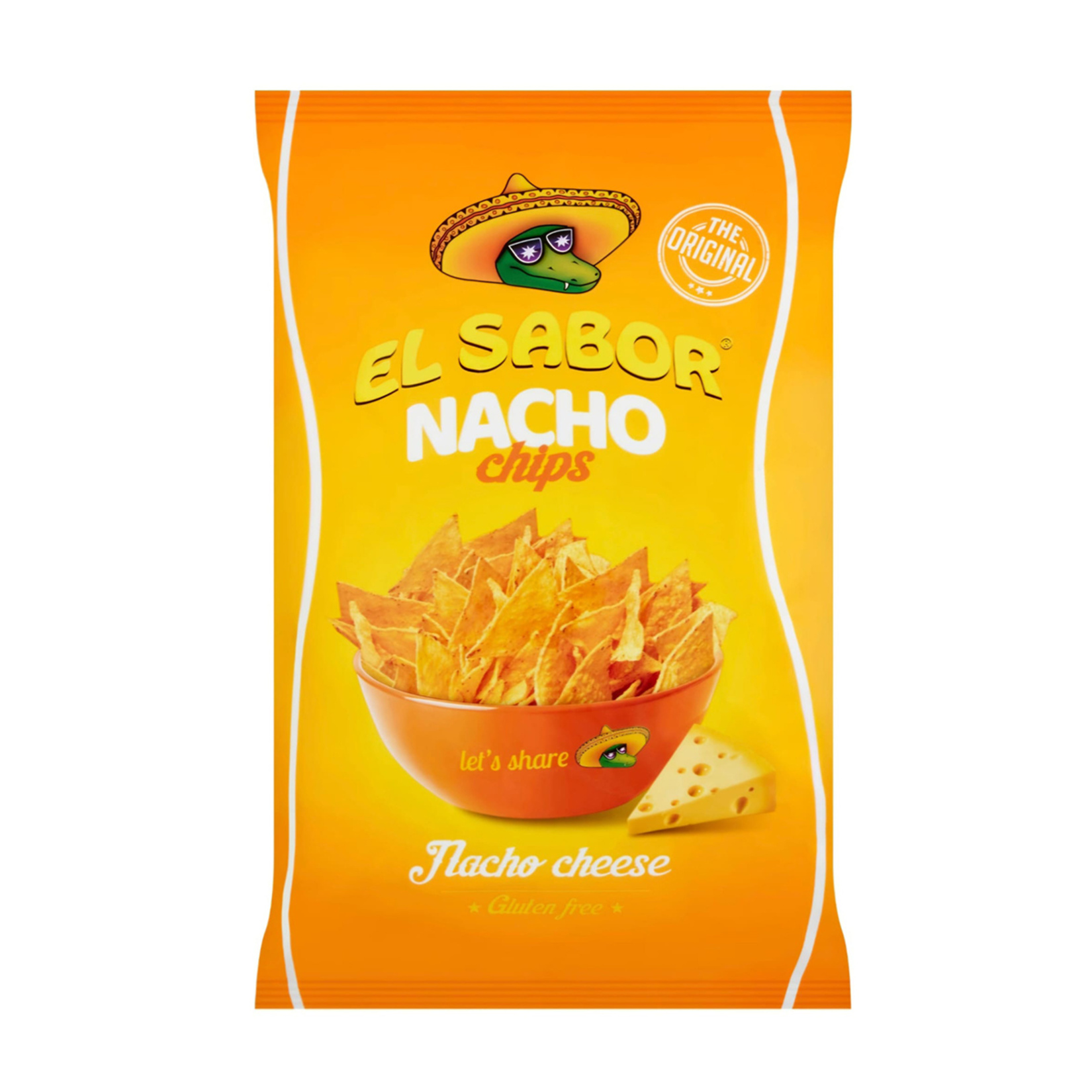 El Sabor Nacho Cheese Cips 100 G