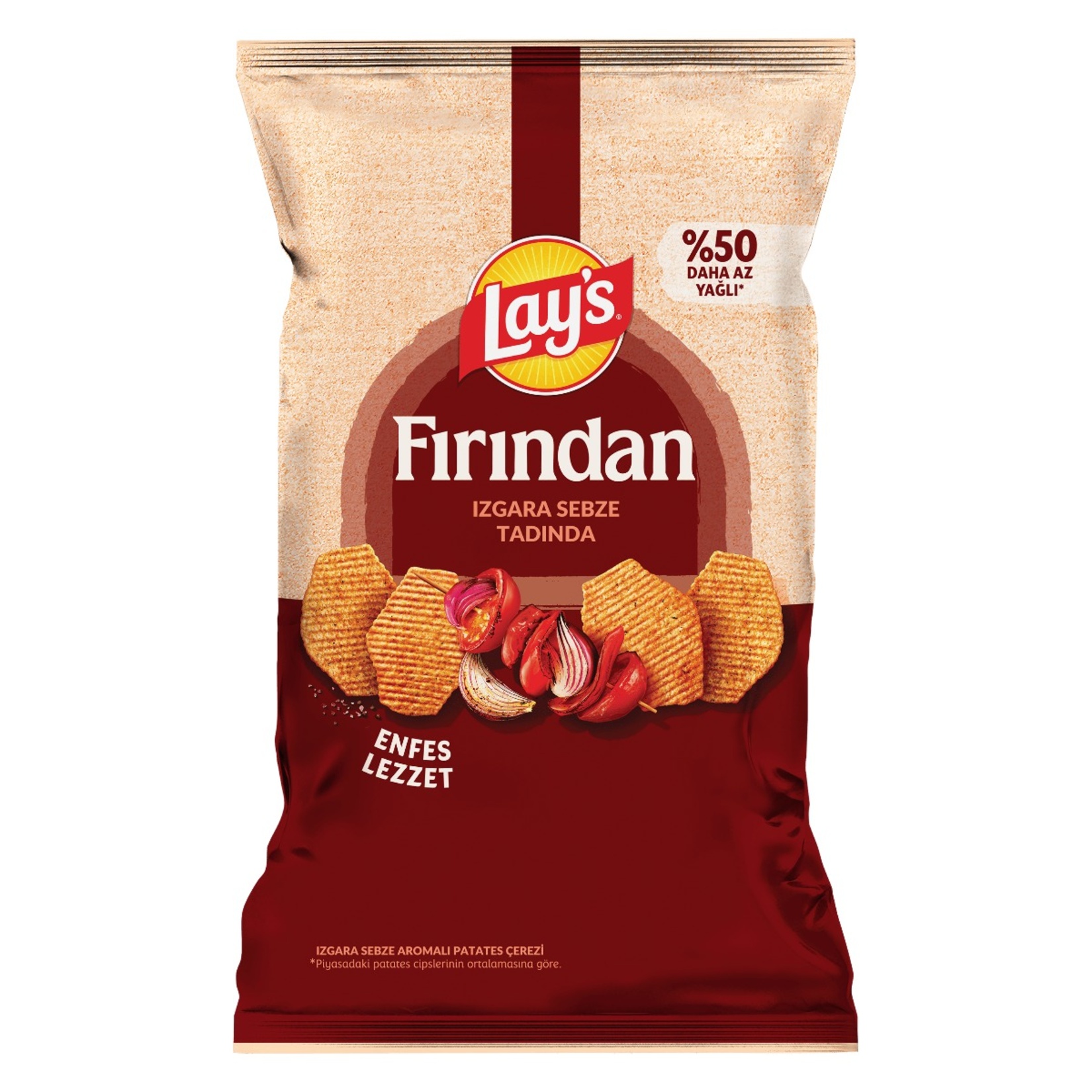 Lay's Fırından Izgara Sebze 110 G - Görsel 1