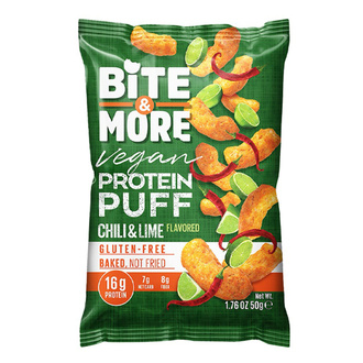 Bite & More Acı Biber Limon Aromalı Nohut Cipsi 50 g