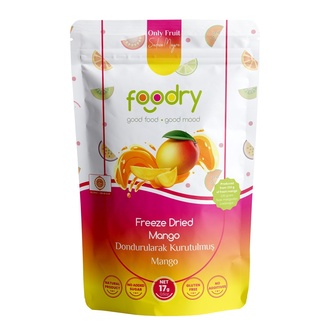 Foodry Freeze-Dried Dondurularak Kurutulmuş Mango 17 g