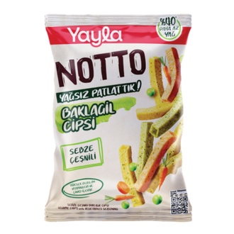 Yayla Notto Baklagil Cipsi Sebze Çeşnili 55 g