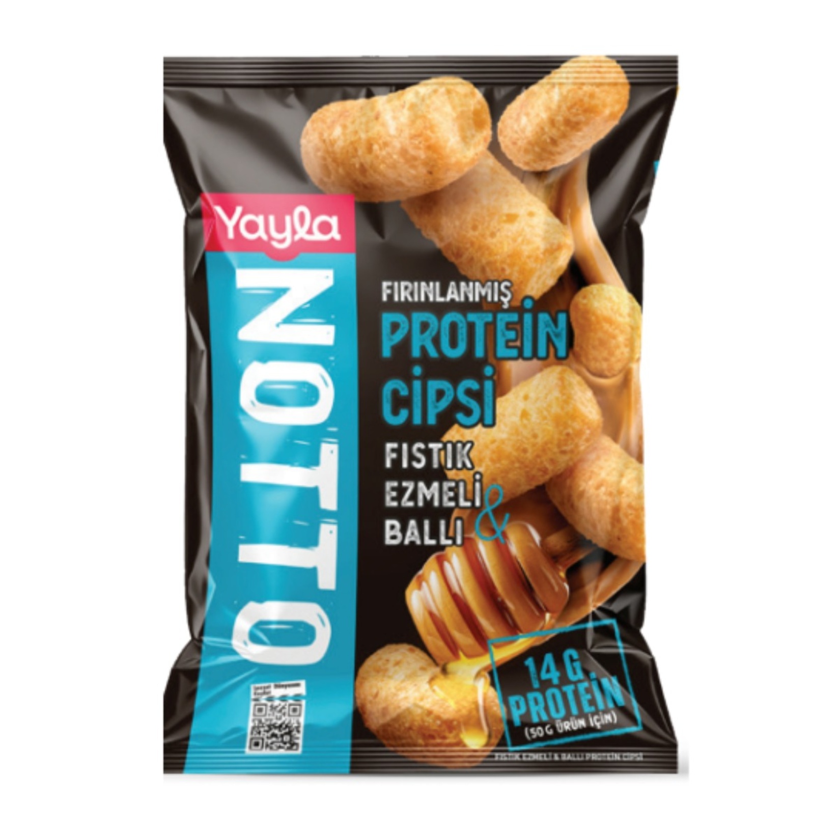 Yayla Notto Protein Cipsi Ballı Fıstık Ezmeli 50