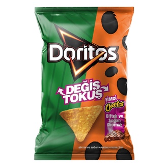 Doritos Değiş Tokuş Biftek & Soğan Aromalı Cips 115 g
