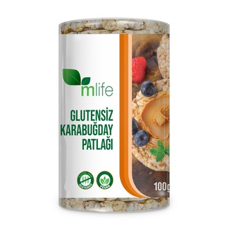 M Life Glutensiz Karabuğday Patlağı 100 g