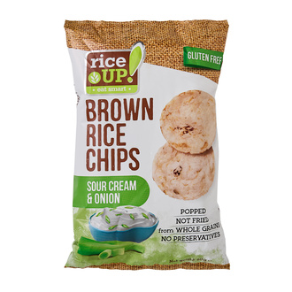 Rice Up Chips With Cream & Onion 60 g