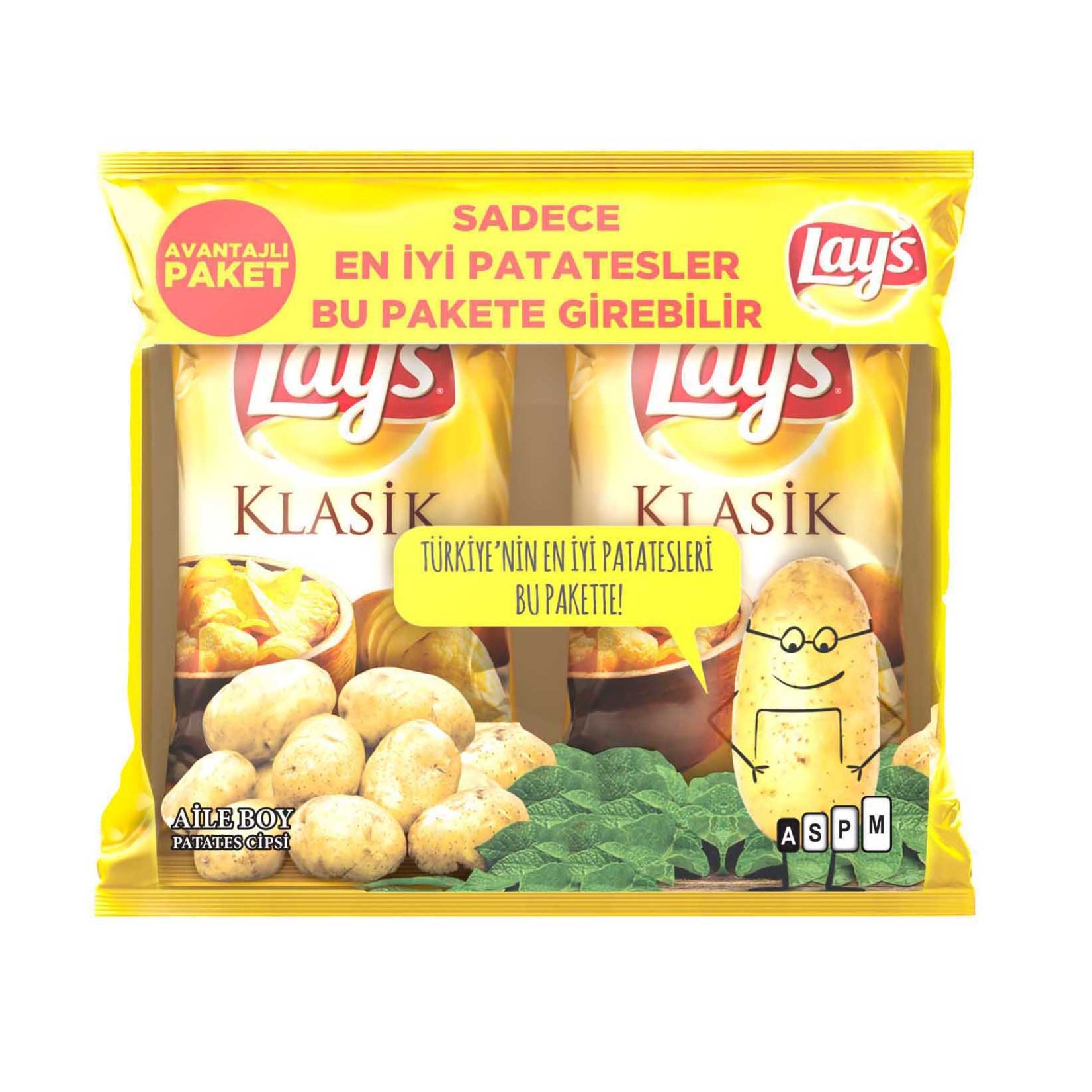 Lay's 2'li Fırsat Paketi 102 G