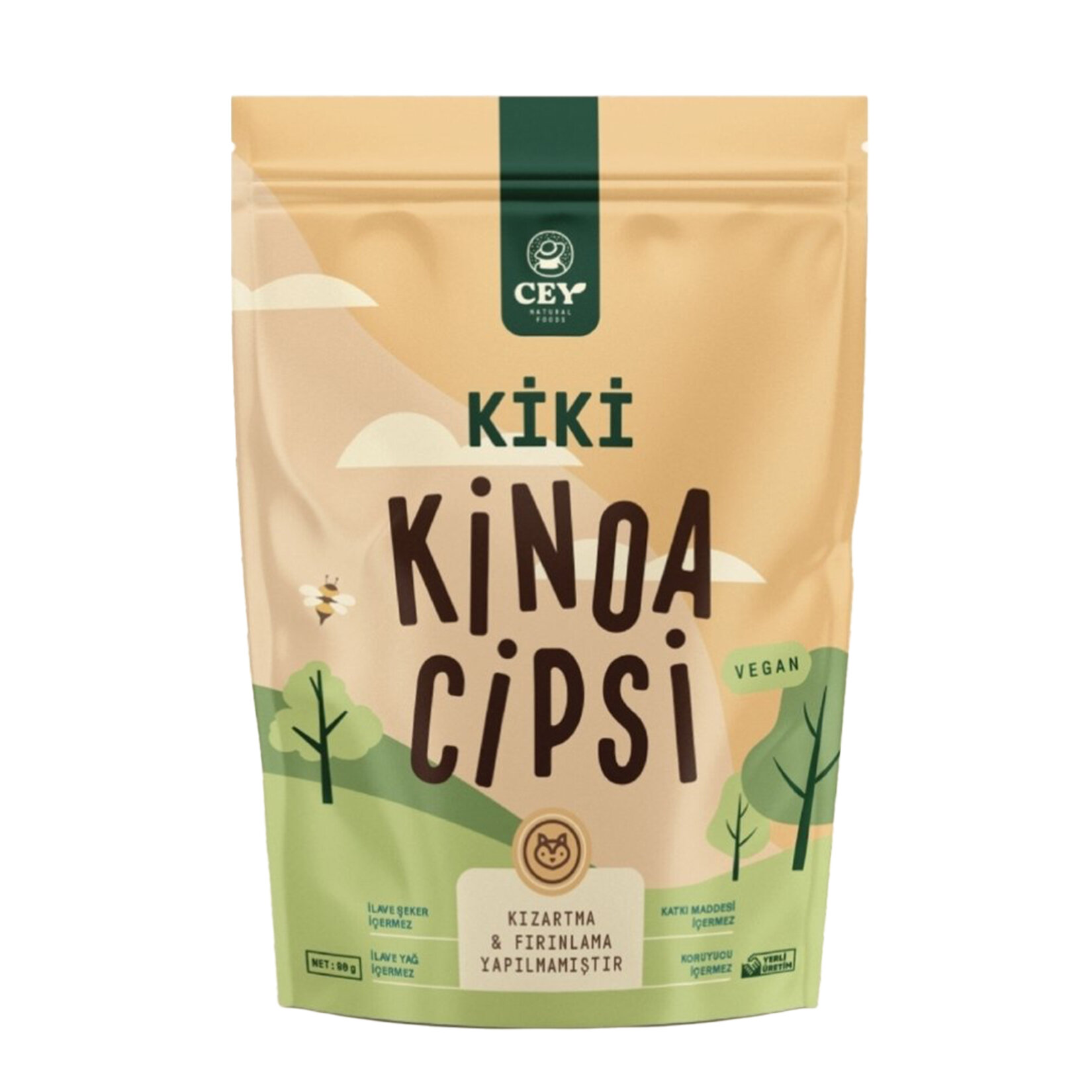 Cey Natural Kiki Kinoa Cipsi 80 G