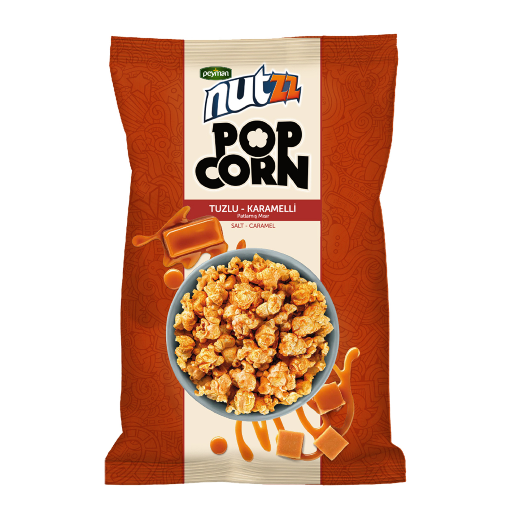 Peyman Nutzz Popcorn Karamelli 90 G