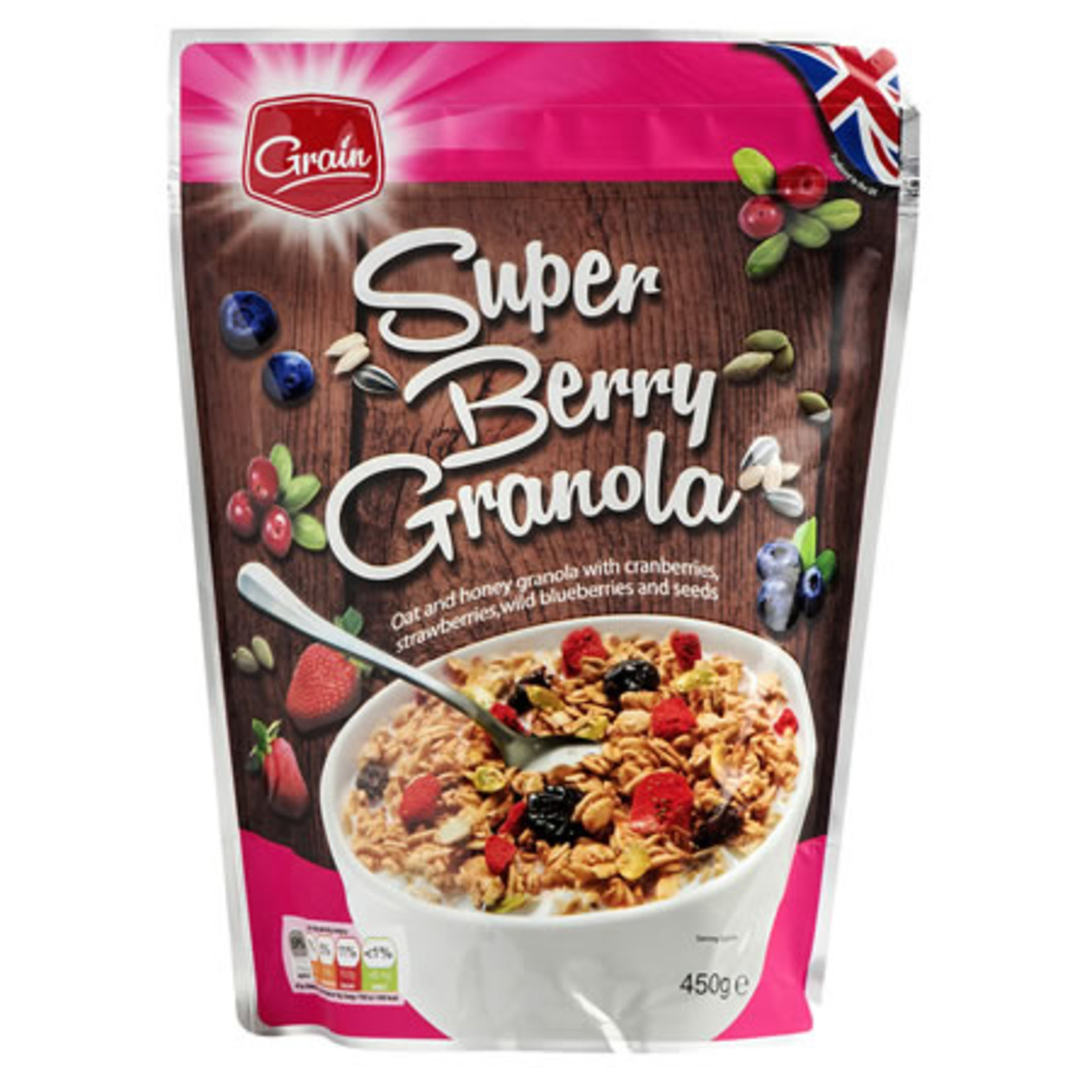 Grain Super Berry Granola 450 G