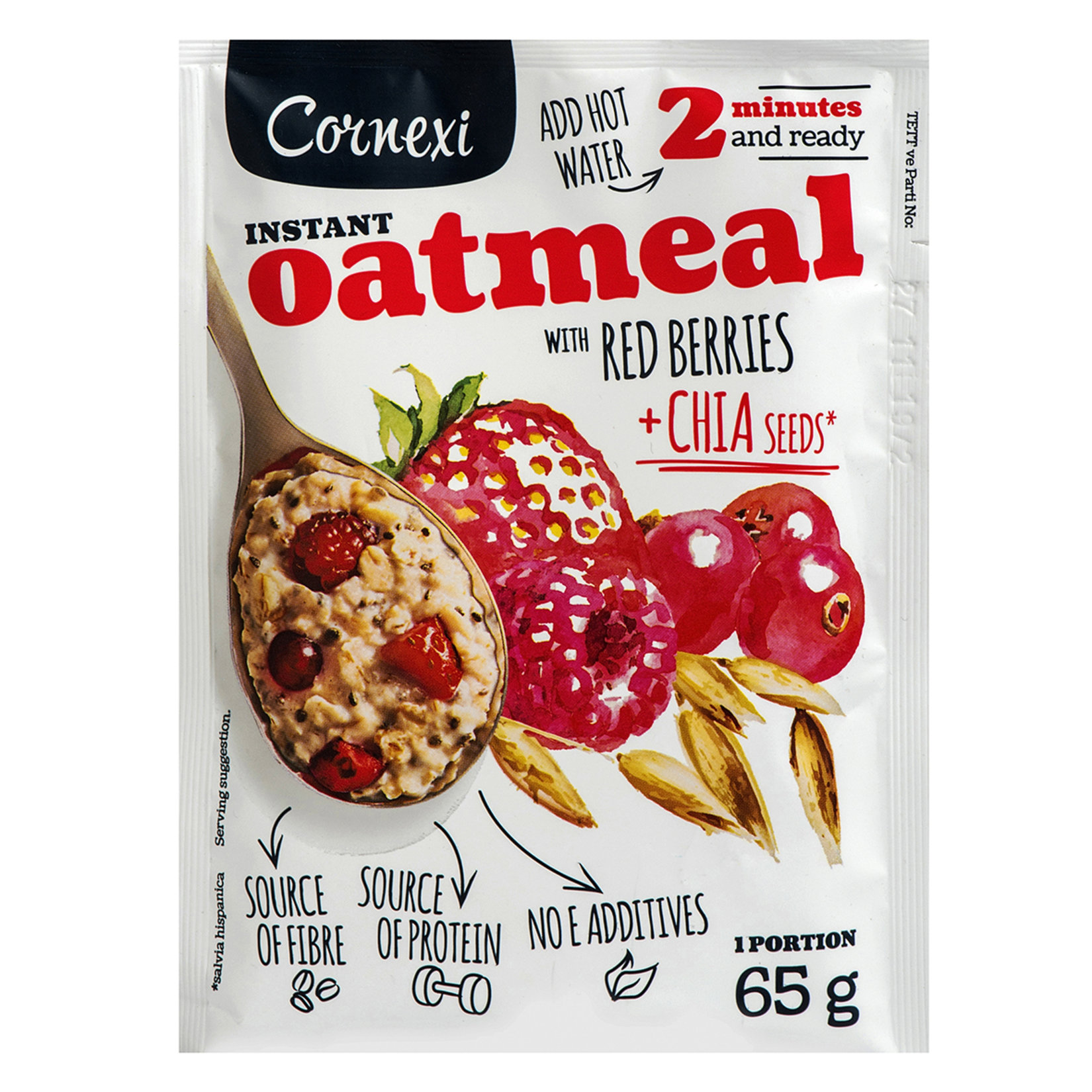 Cornex Çiyalı Kurutulmuş Meyveli Yulaf Ezmesi 65 G