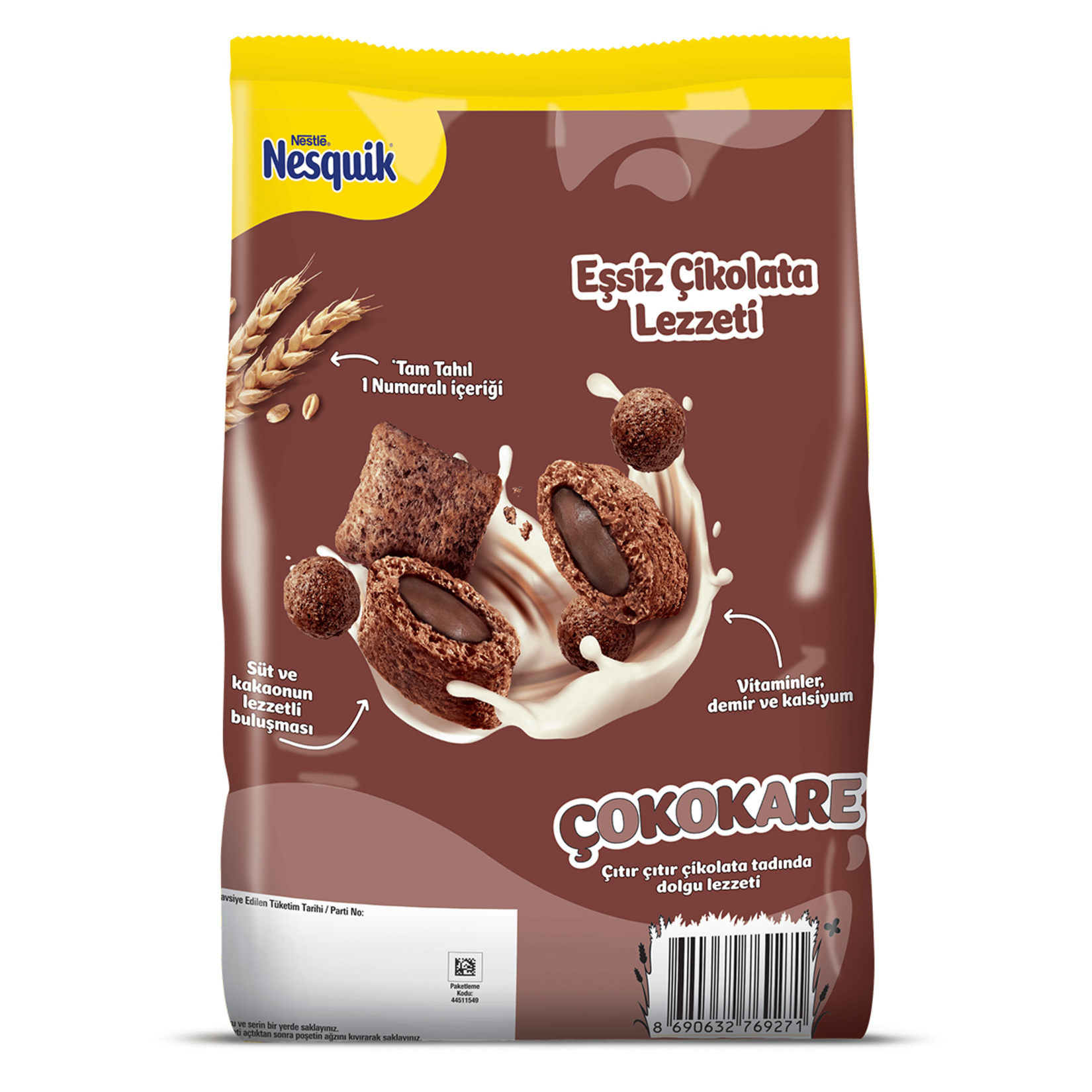 Nesquik Çokokare Çikolatalı Mısır Gevreği 650 G - Görsel 2