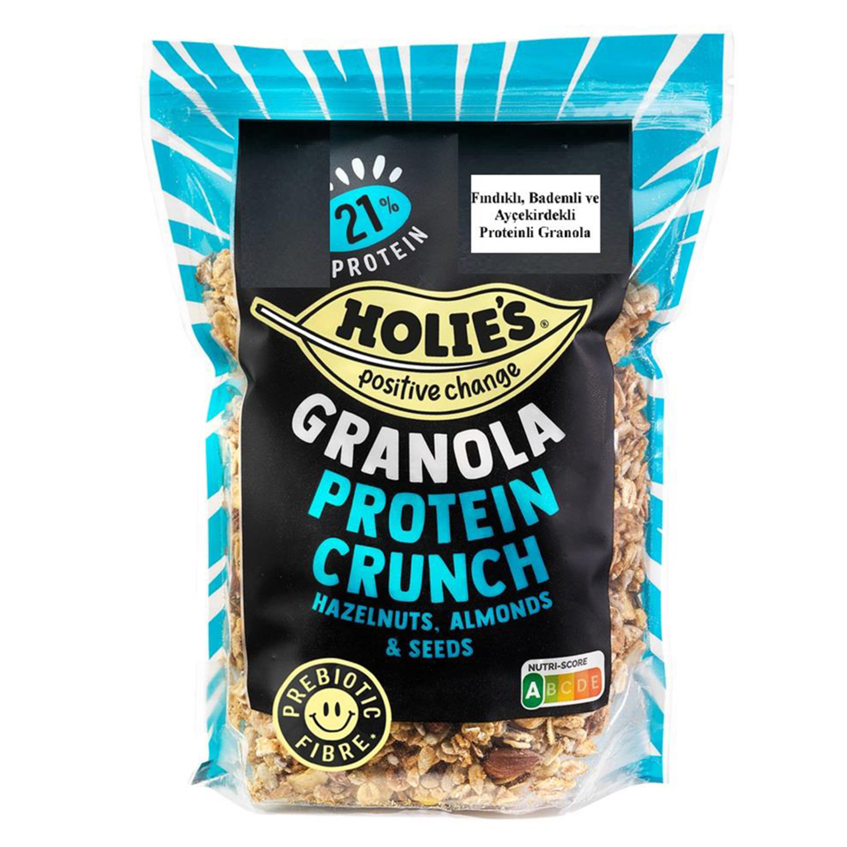 Holie's Granola Protein Crunch Fındıklı Bademli Granola 350 G