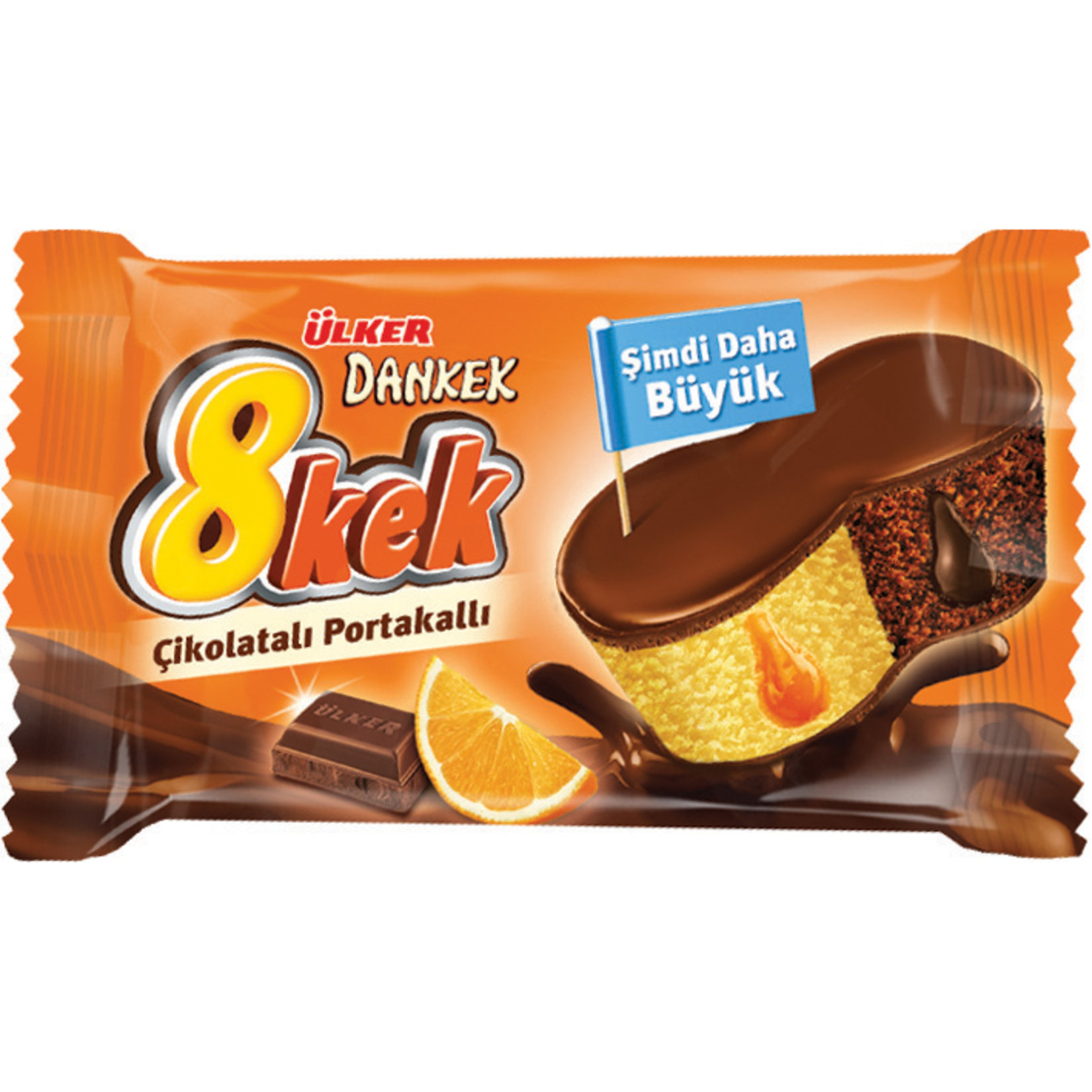 Ülker 8 Kek Portakal Çikolata 55 G