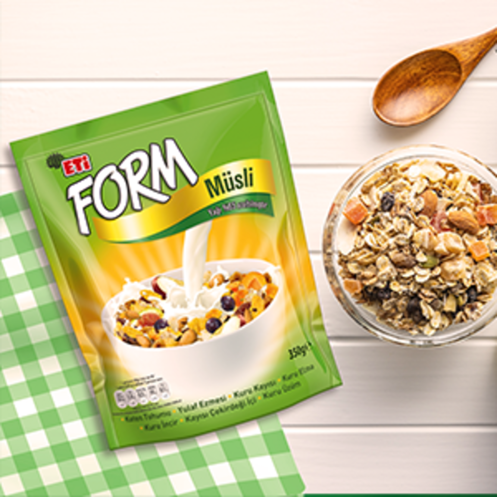 Eti Form Light Müsli 350 G - Görsel 3