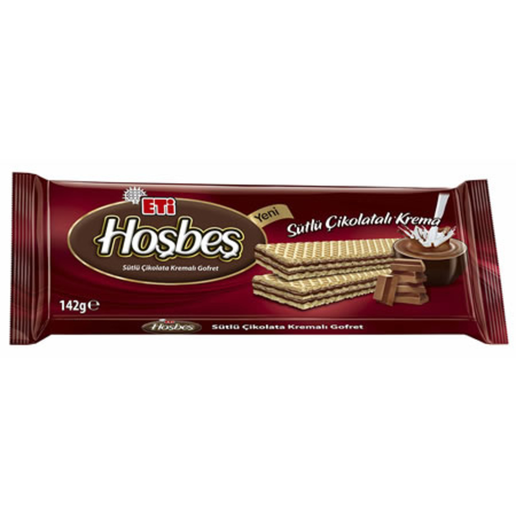 Hoşbeş Sütlü Çikolata Kremalı 142G