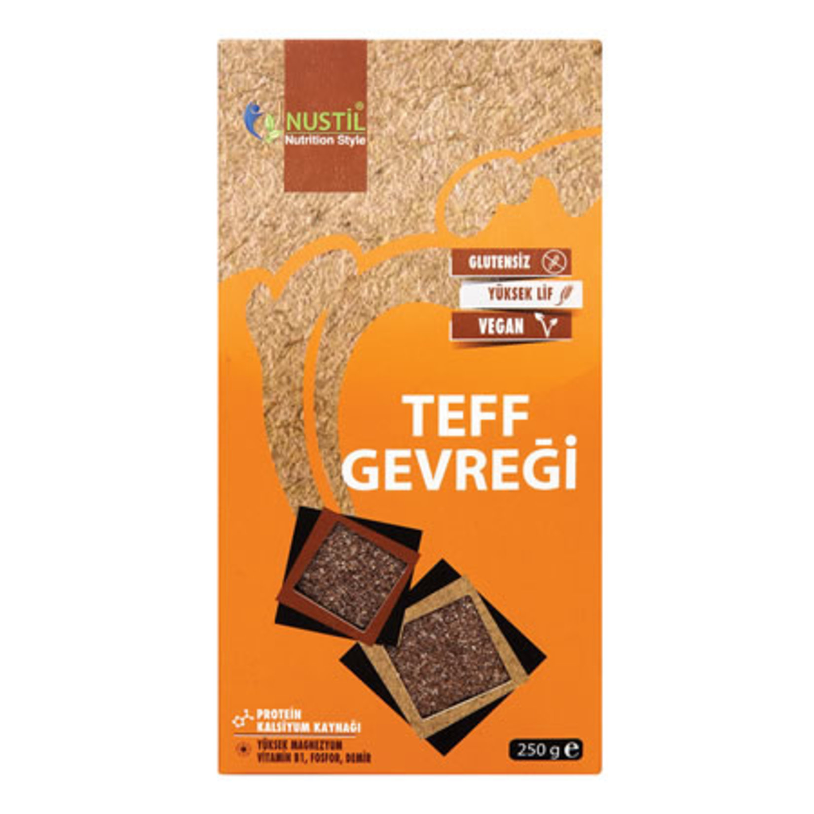 Nustil Teff Gevreği 250 G