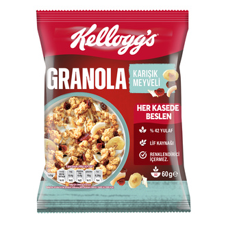 Kellogg's Granola Karışık Meyveli 60 G