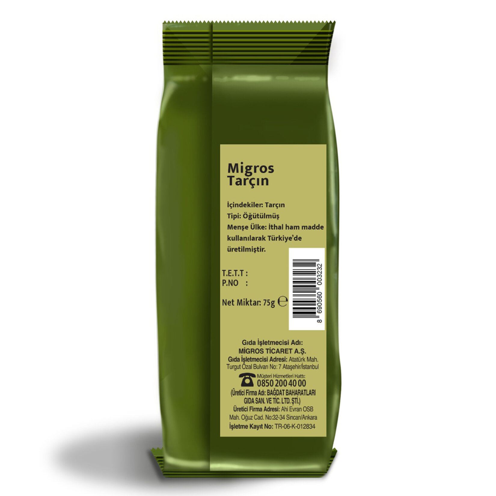 Migros Tarçın 75 G - Görsel 2