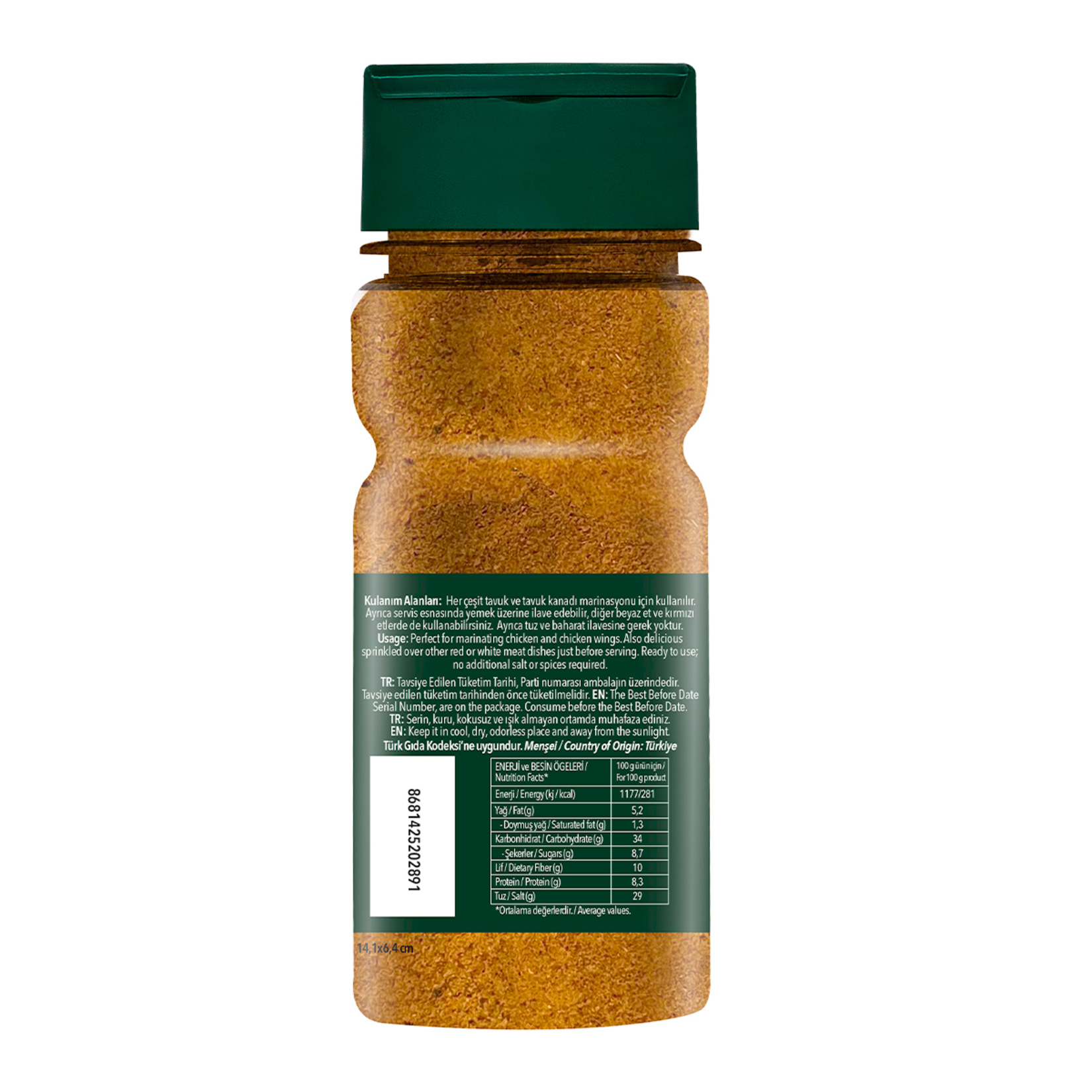Green Life Kanat Çeşnisi Pet 85 G - Görsel 3