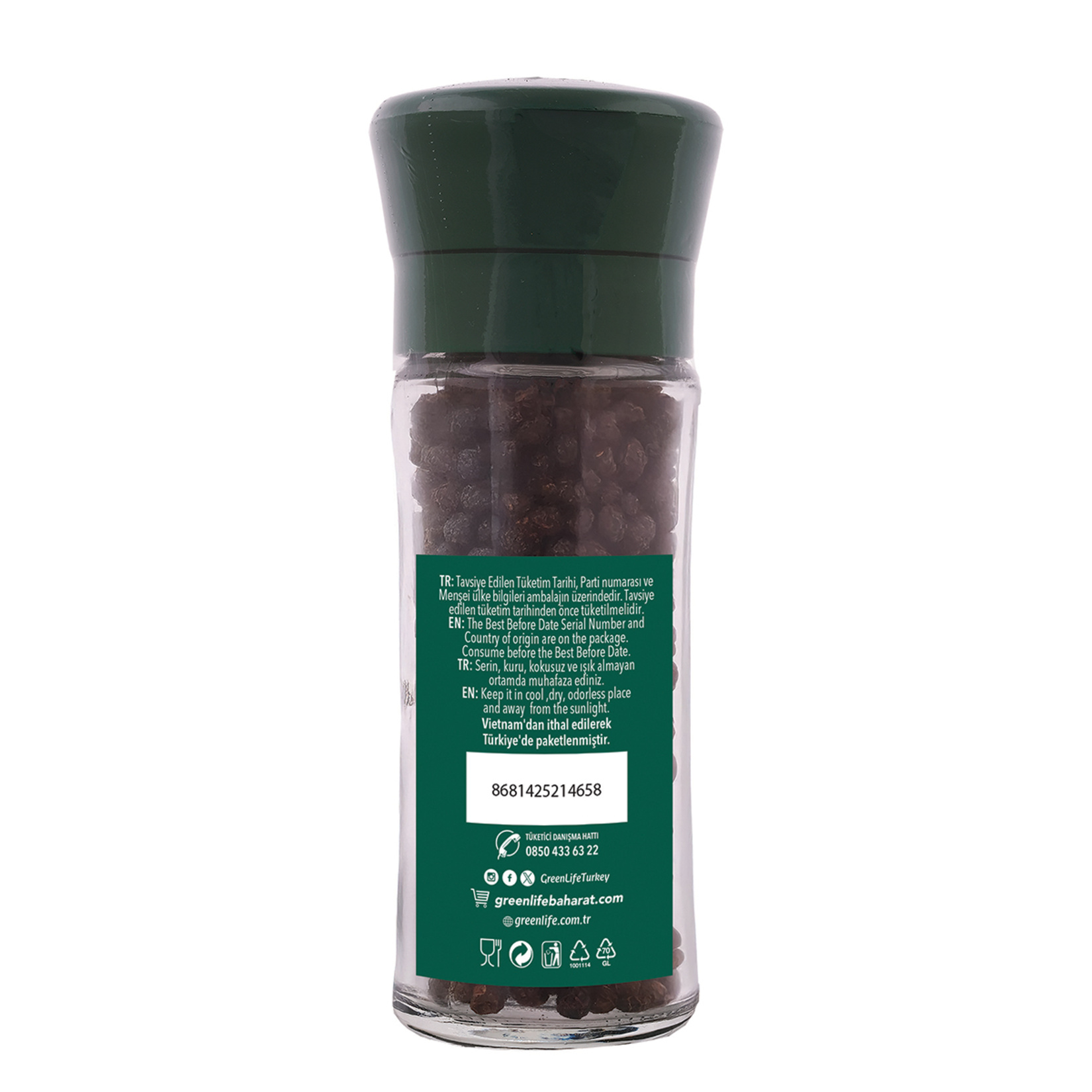 Green Life Tane Karabiber Cam 50 G - Görsel 2