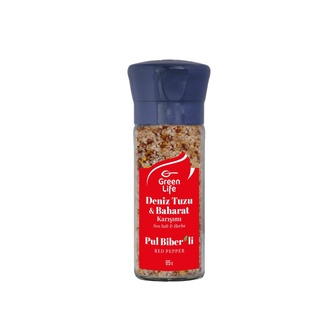Green Life Deniz Tuzu ve Baharat Pul Biberli 85 G