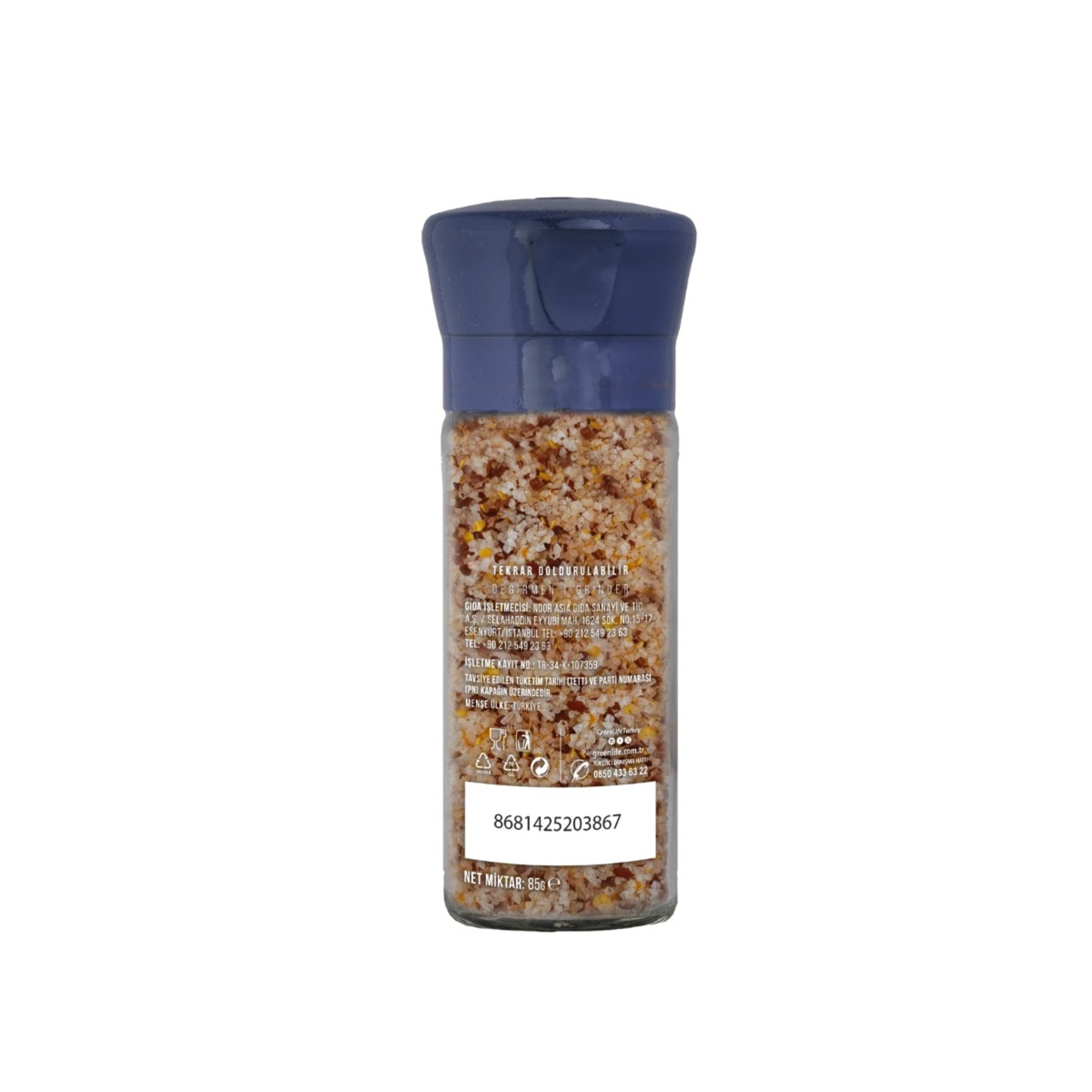 Green Life Deniz Tuzu ve Baharat Pul Biberli 85 G - Görsel 2