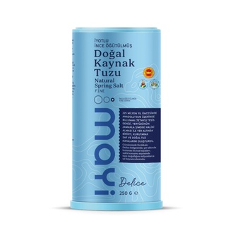 Mayi İyotlu Öğütülmüş Doğal Kaynak Tuzu 250 g
