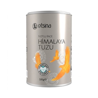 Efsina Himalaya Tuzu İnce Silindir Kutu 500 g
