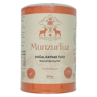 Munzur Tuz Doğal Kaynak Tuzu 500 g