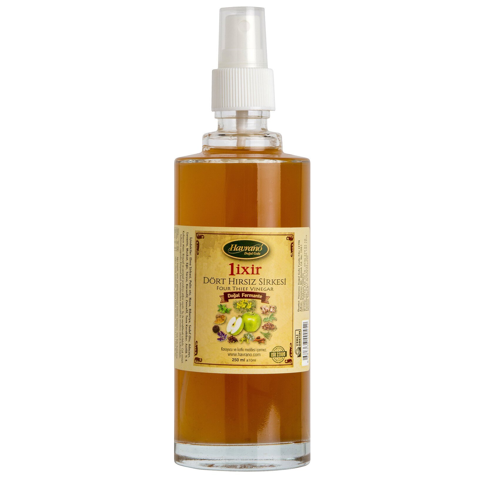 Havrano 1İxir Dört Hırsız Sirke Sprey 250 Ml