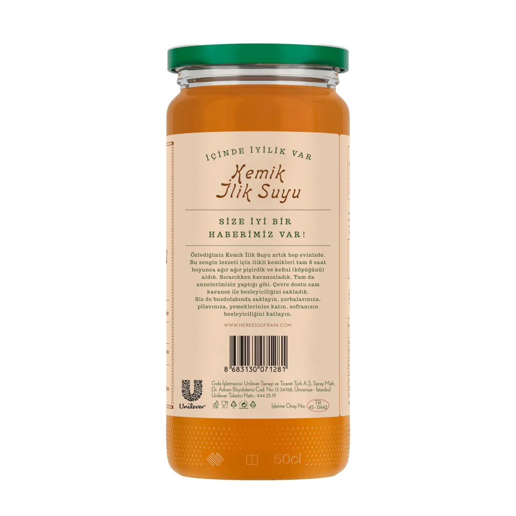 Knorr Kemik İlik Suyu Cam 480 Ml - Görsel 2