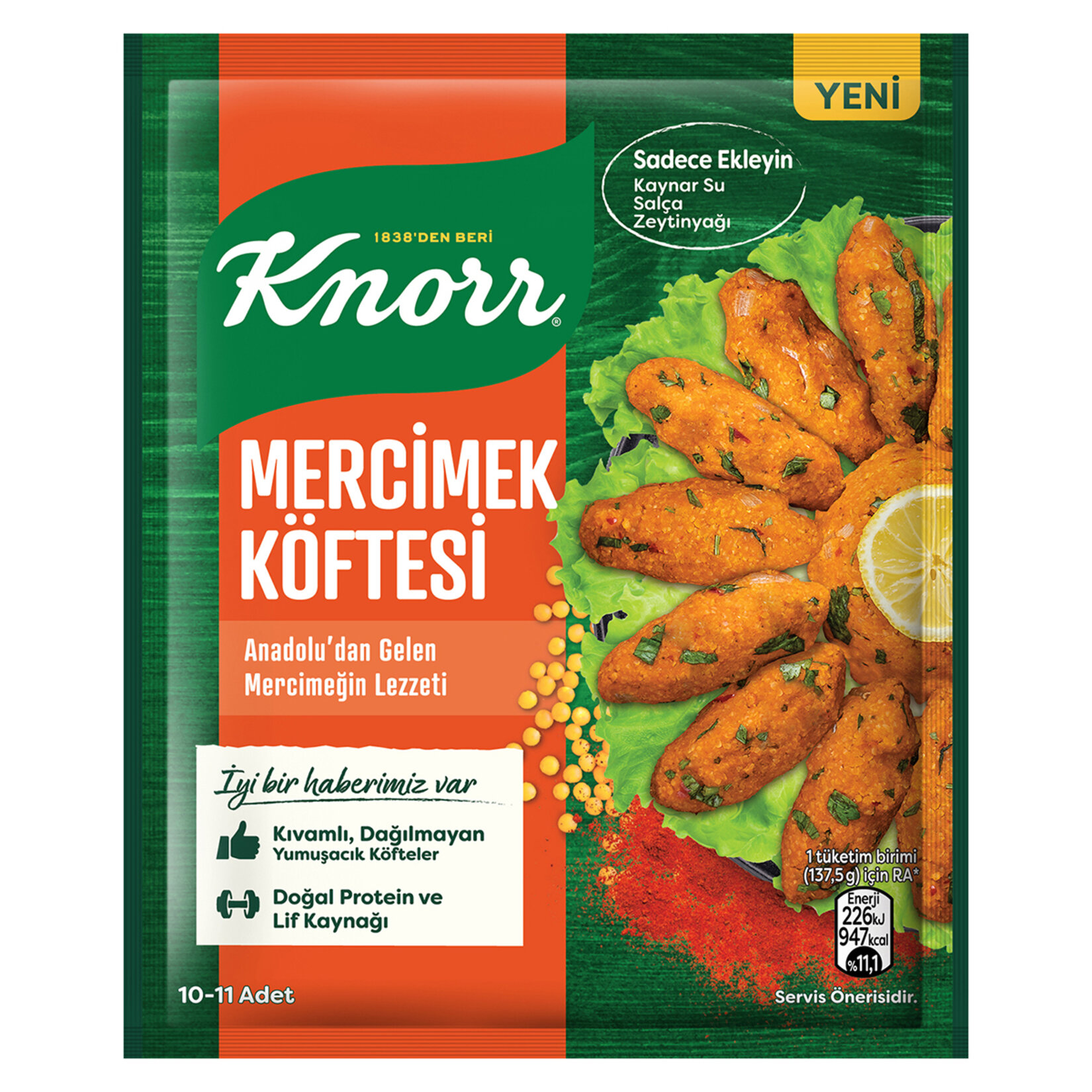 Knorr Mercimek Köftesi 100 G - Görsel 1