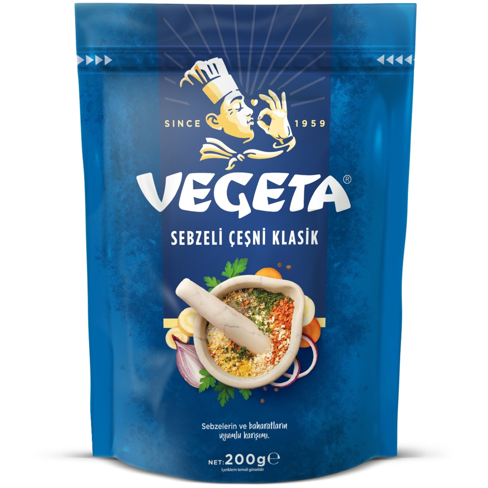 Vegeta Sebzeli Çeşni Klasik 200 G - Görsel 2