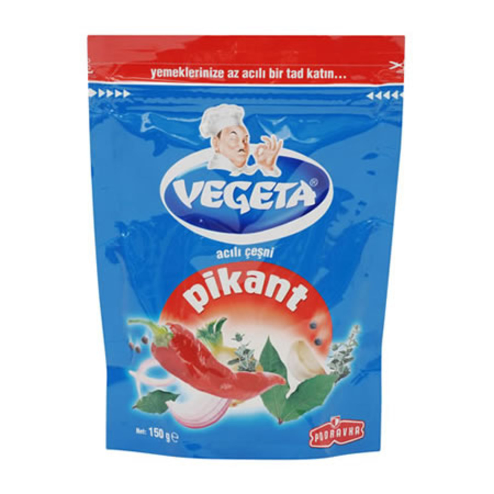 Vegeta Acılı Çeşni Pikant 150 G