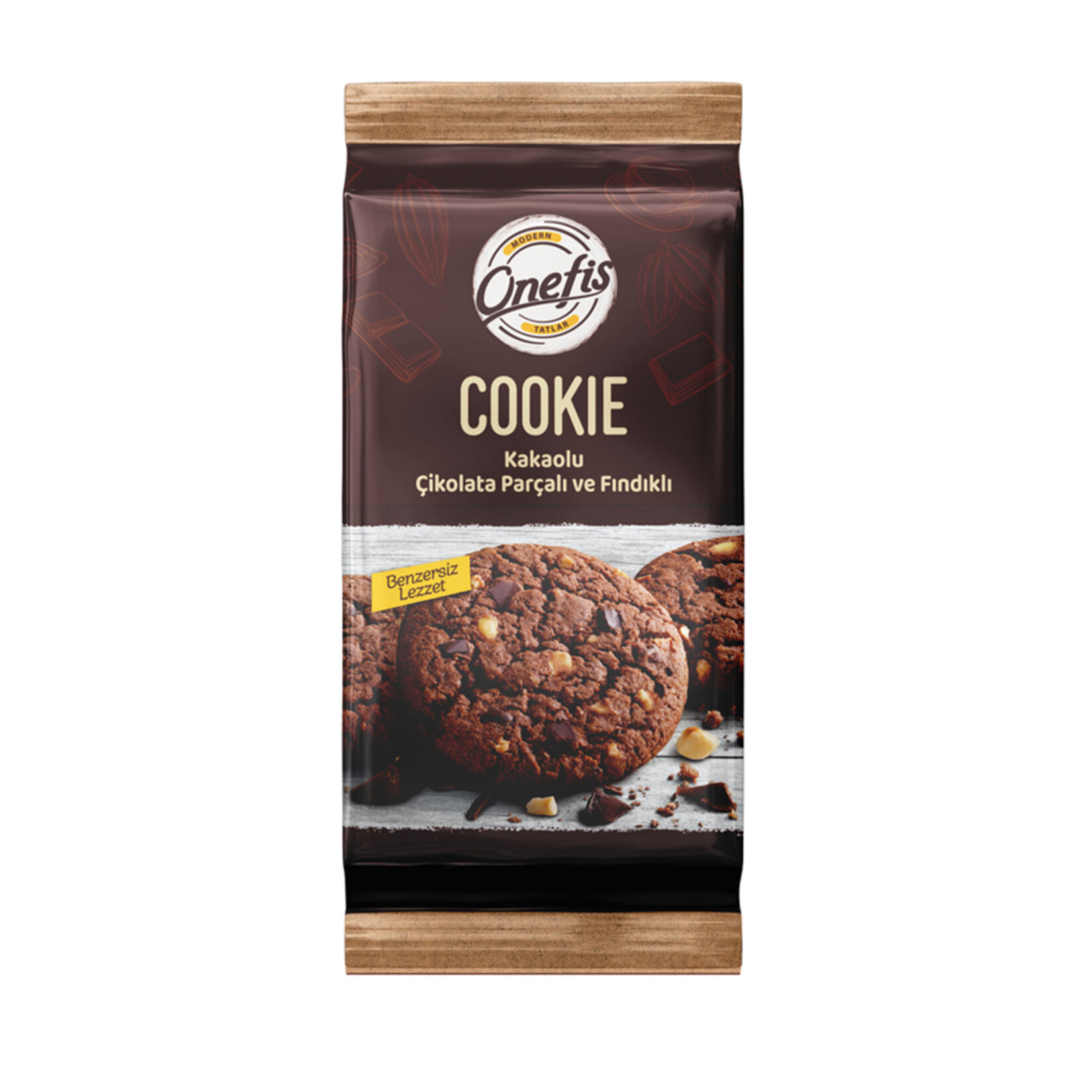 Onefis Kakaolu Çikolata Parçalı & Fındıklı Cookie 180 G