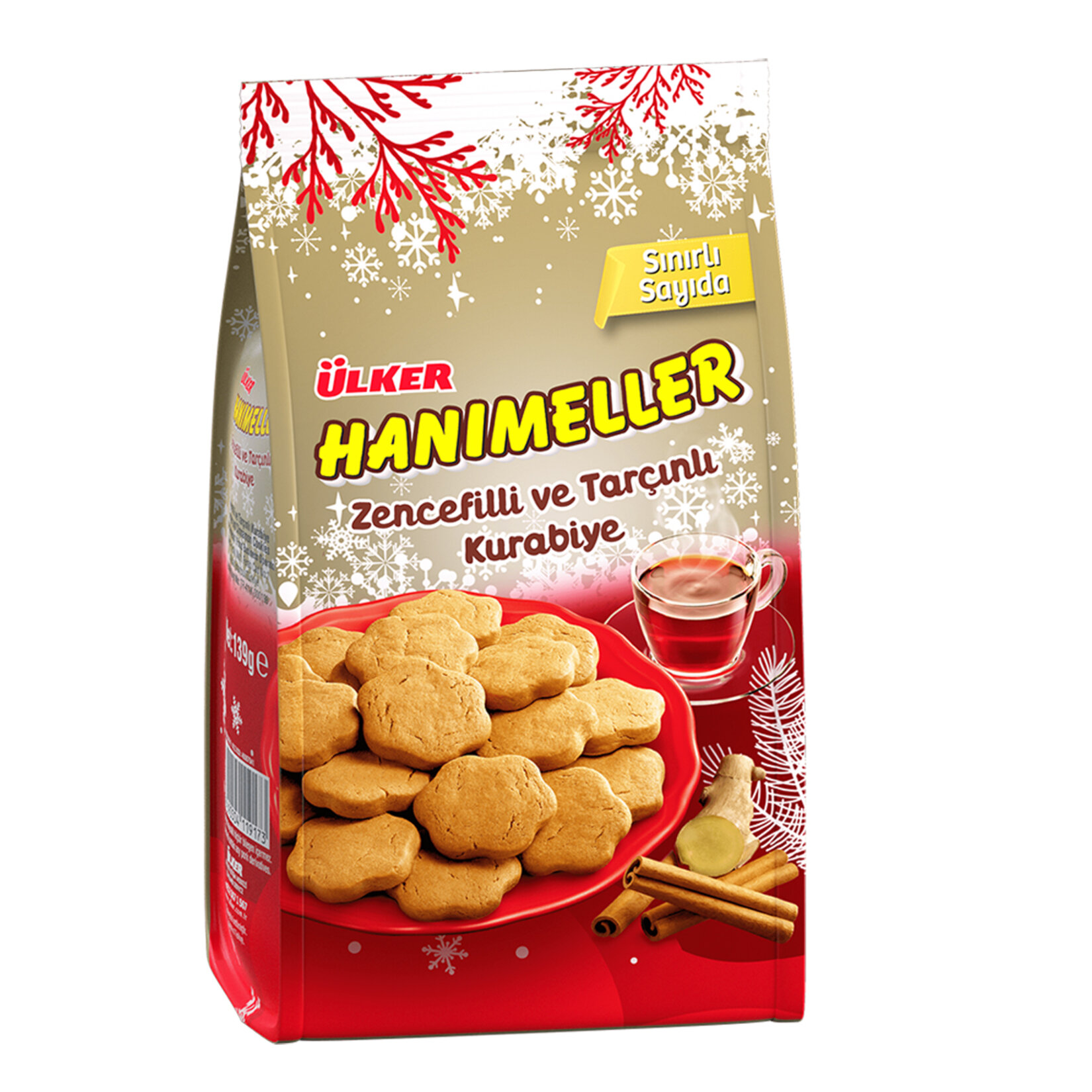 Ülker Hanımeller Zencefilli Kurabiye 139 G