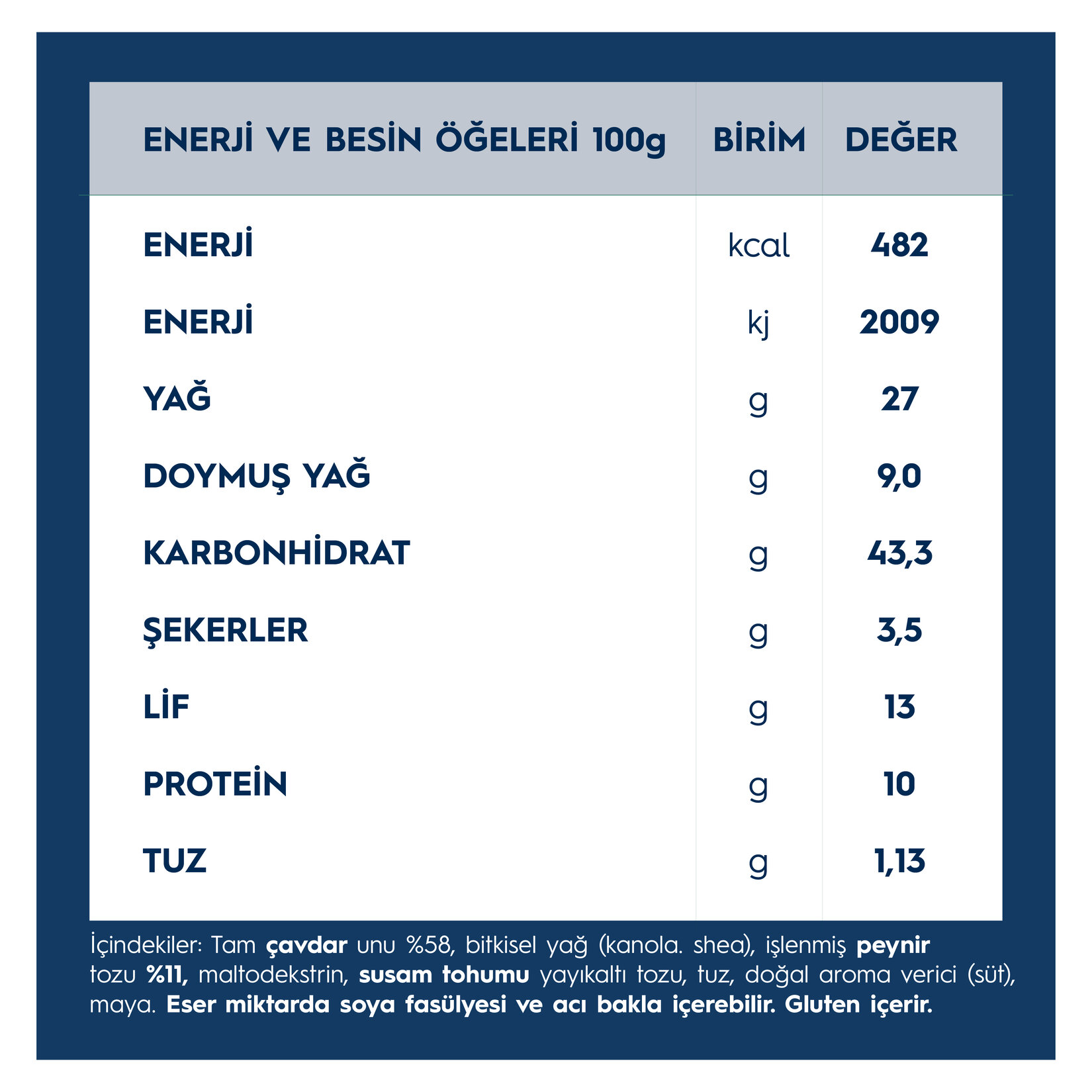 Wasa Krem Peynirli Sandviç (Mild Cheese Sandwich) 30 G - Görsel 3