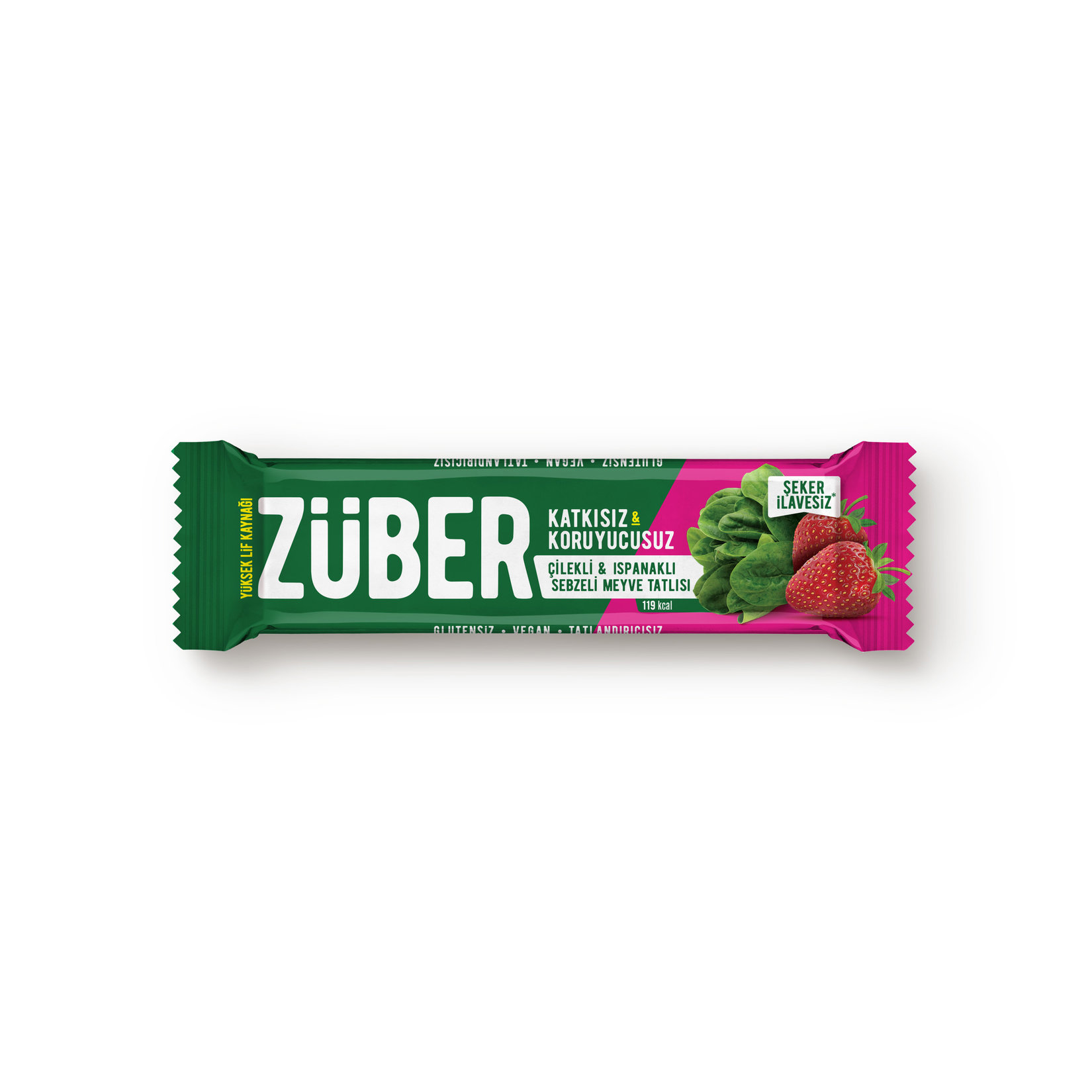 Züber Çilekli & Ispanaklı Sebzelı Bar 35G