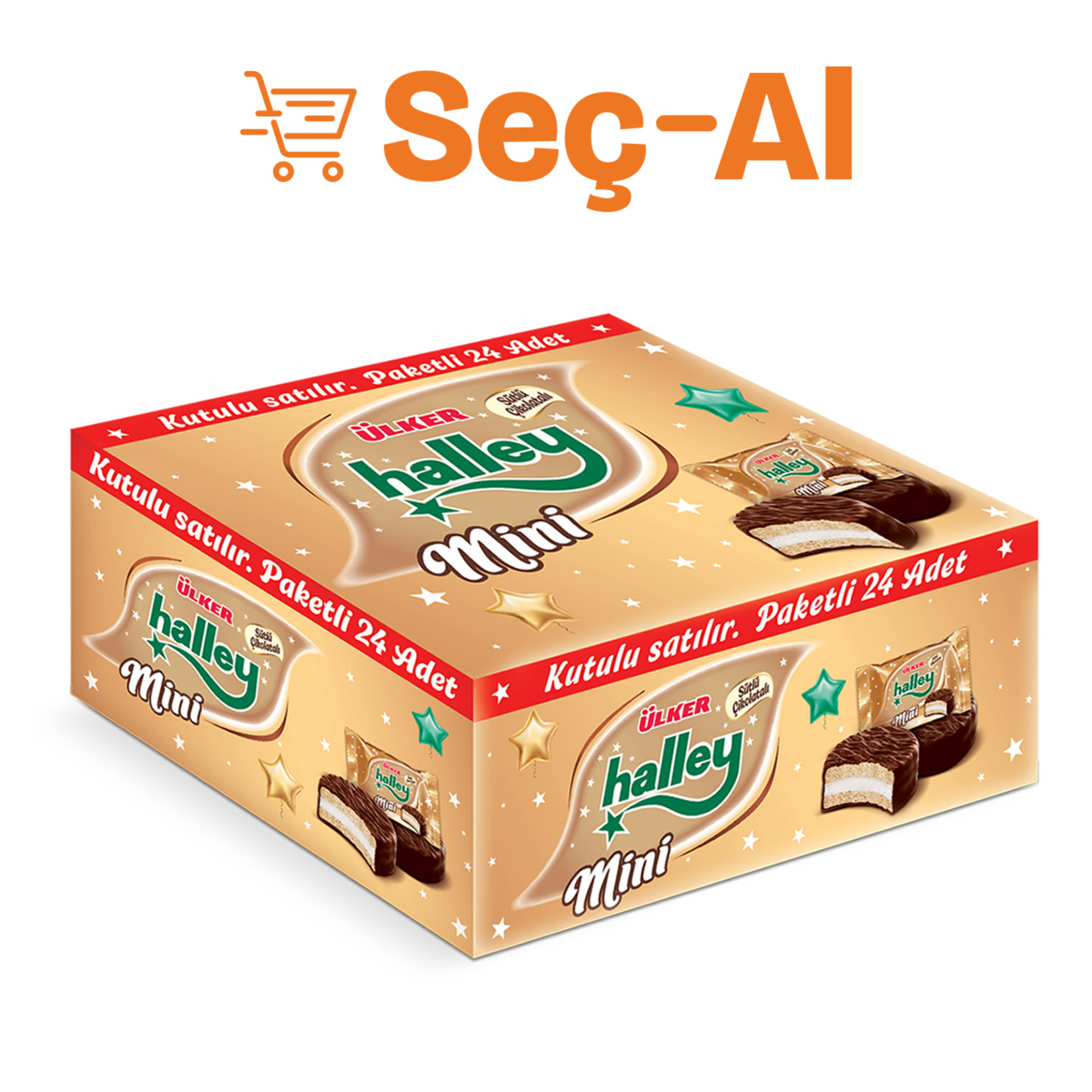 Ülker Halley Mini 24 x 10.3 G