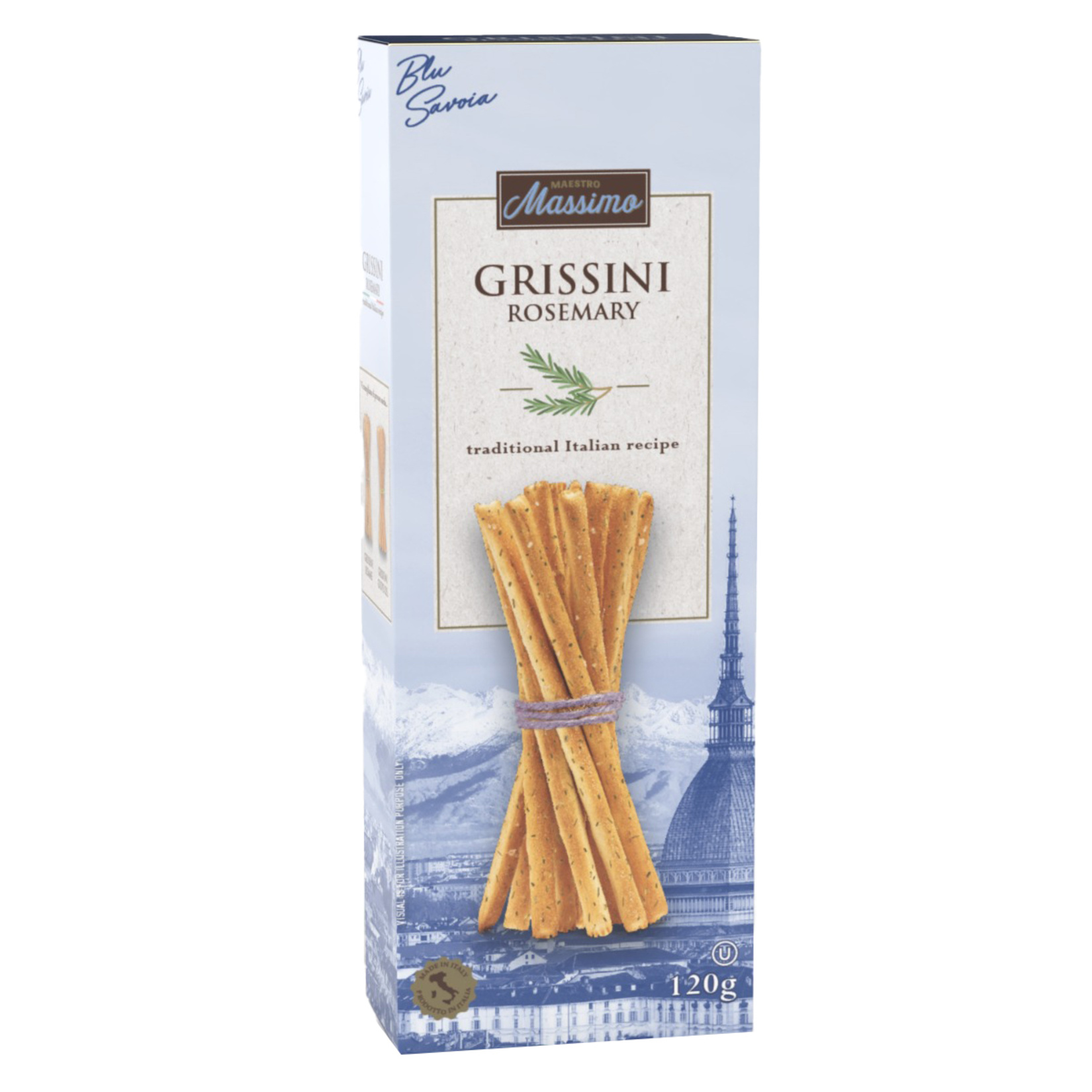 Massimo Biberiyeli Grissini 120 G