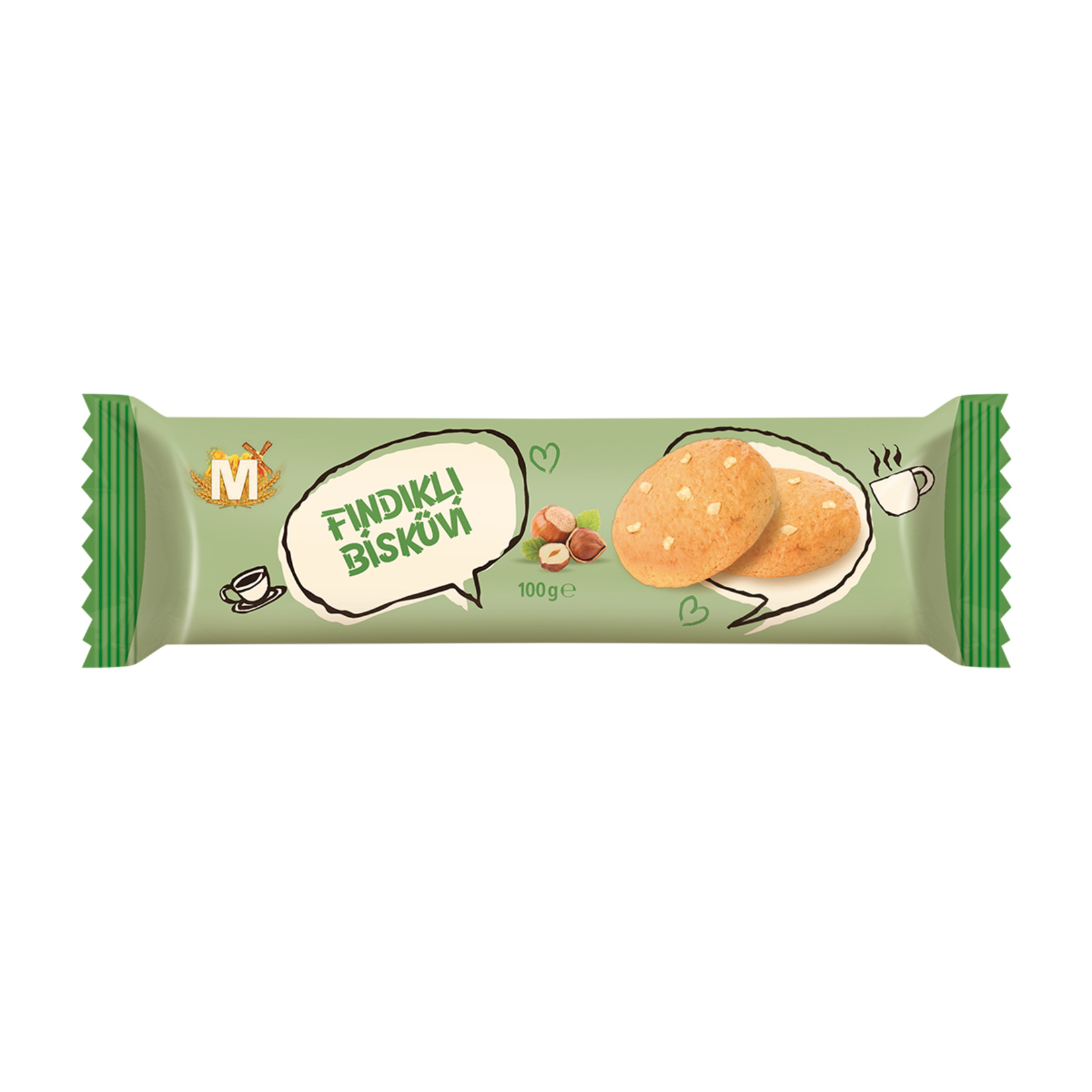 Migros Fındıklı Bisküvi 100 G