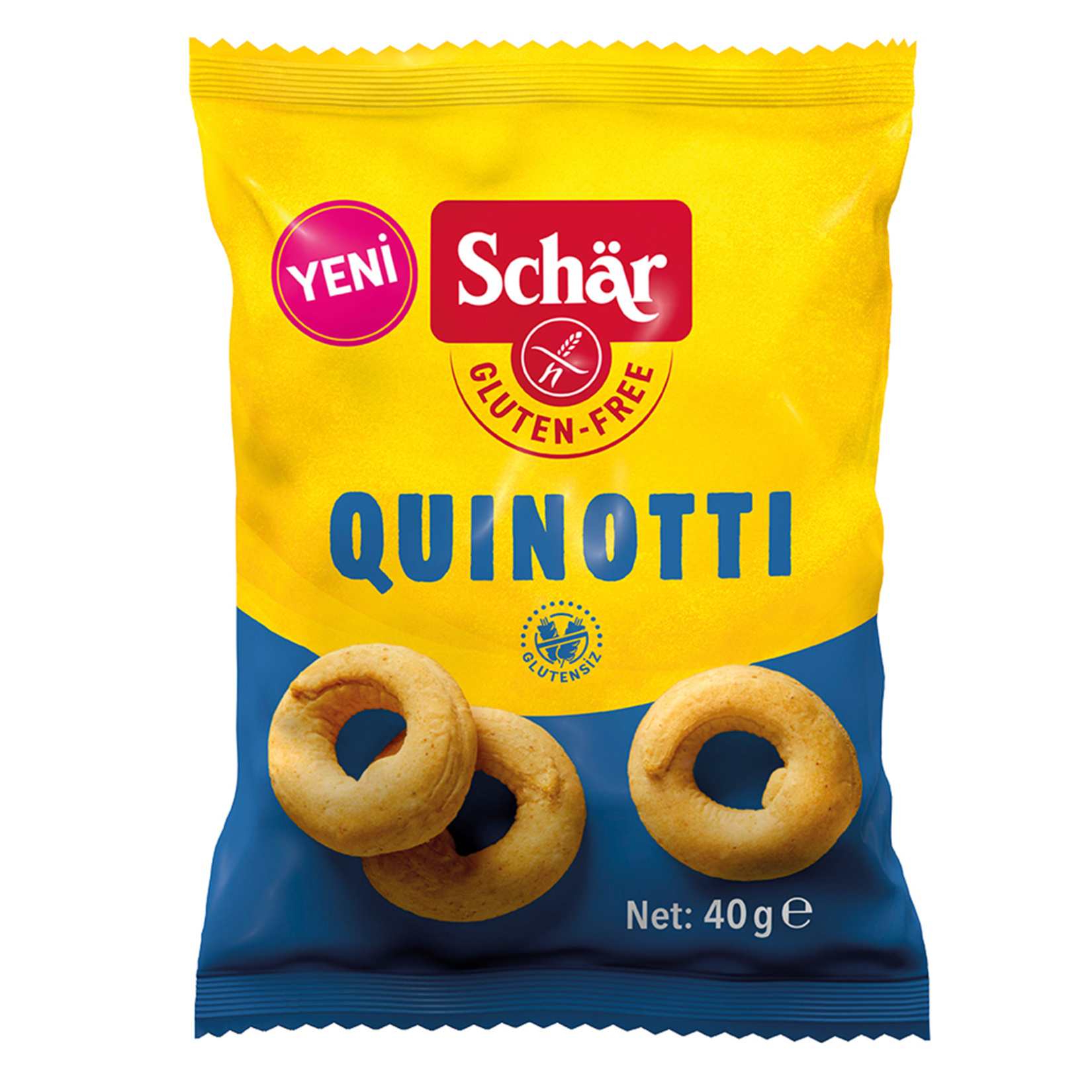 Schar Quinotti Glutensiz Kinoalı Mini Kraker 40 G - Görsel 1