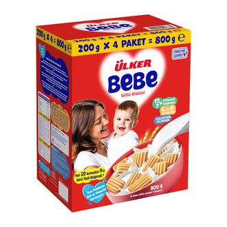 Ülker Bebe Sütlü Bisküvi 800 g