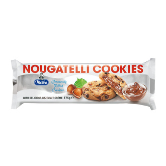 Merba Nougatelli Cookies 175 G